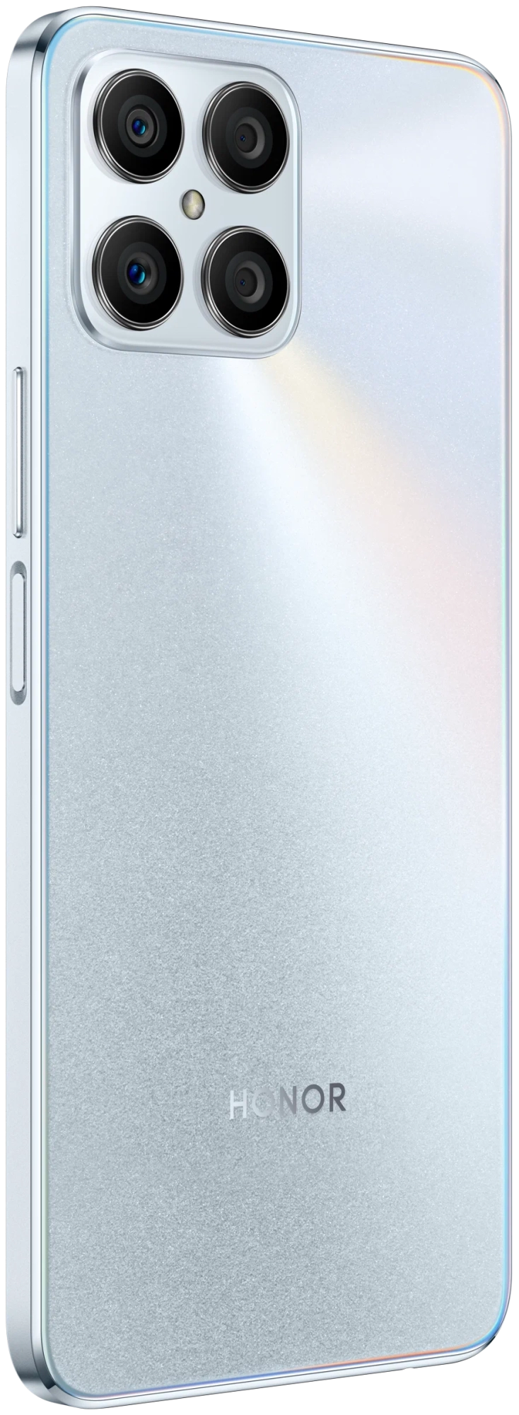 Смартфон Honor X8 6/128 ГБ Серебристый в Челябинске купить по недорогим ценам с доставкой